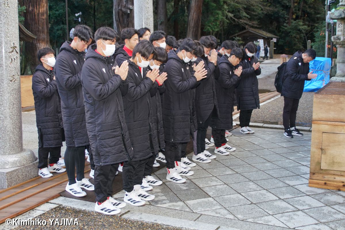 写真館】第104回全国高校サッカー選手権大会（必勝祈願） 「東福岡高校