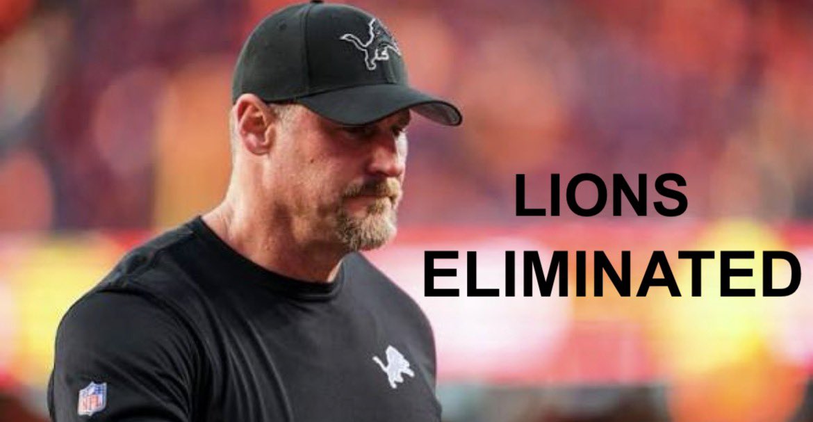 On a scale of 1-10 how surprised are you that the Detroit Lions will not be in the playoffs?