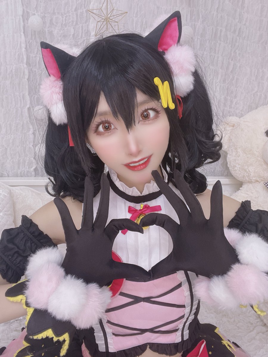 cosplay .୨୧*______*୨୧. ラブライブ 矢澤にこ🎀 キャット