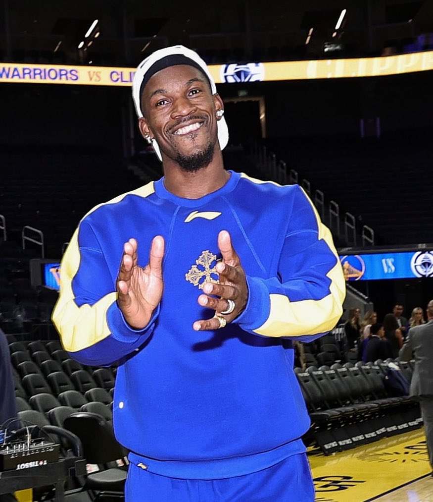 TheDunkCentral's tweet image. “Turned me on a little bit. I’m not gonna lie.” 

- Jimmy Butler on Steve Kerr and Draymond Green yelling at each other