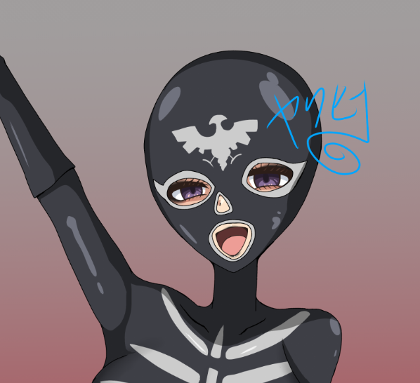 skeb納品しました。
ショッカー洗脳 