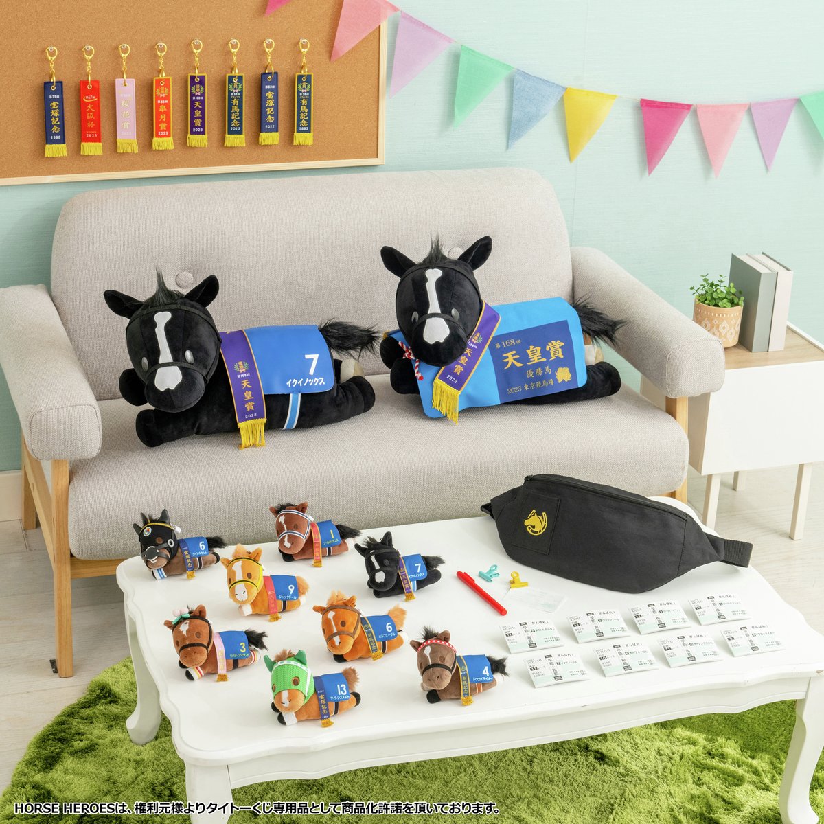 🏇本日より発売🏇／ 【#タイトーくじ HORSE HEROES】 セブン‐イレブン