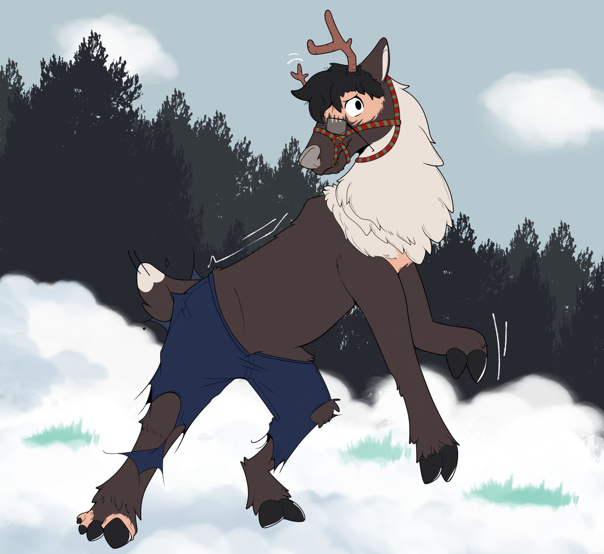 GardenheadTF's tweet image. Merry Christmas! Here's a c0mm I finished for someone on a different website