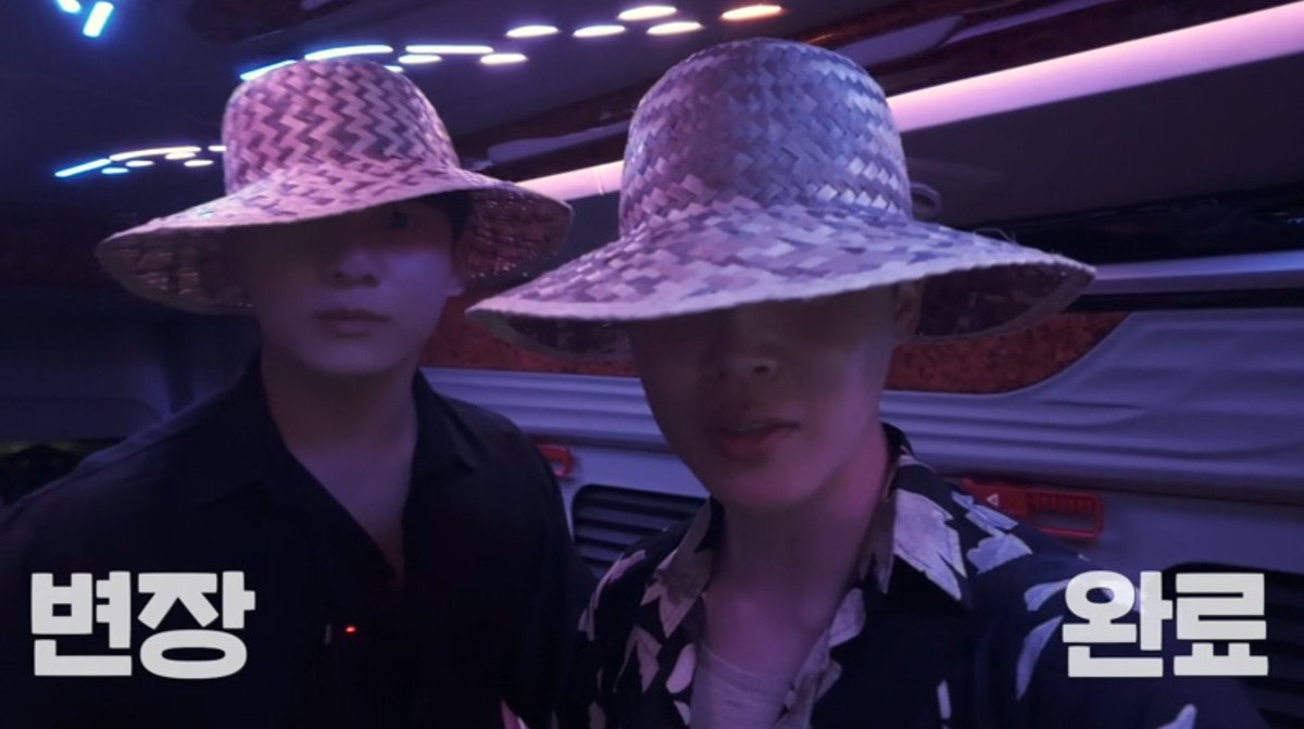 kkoomphoriiaa's tweet image. “ We shall disguise ourselves “

They came up with this :