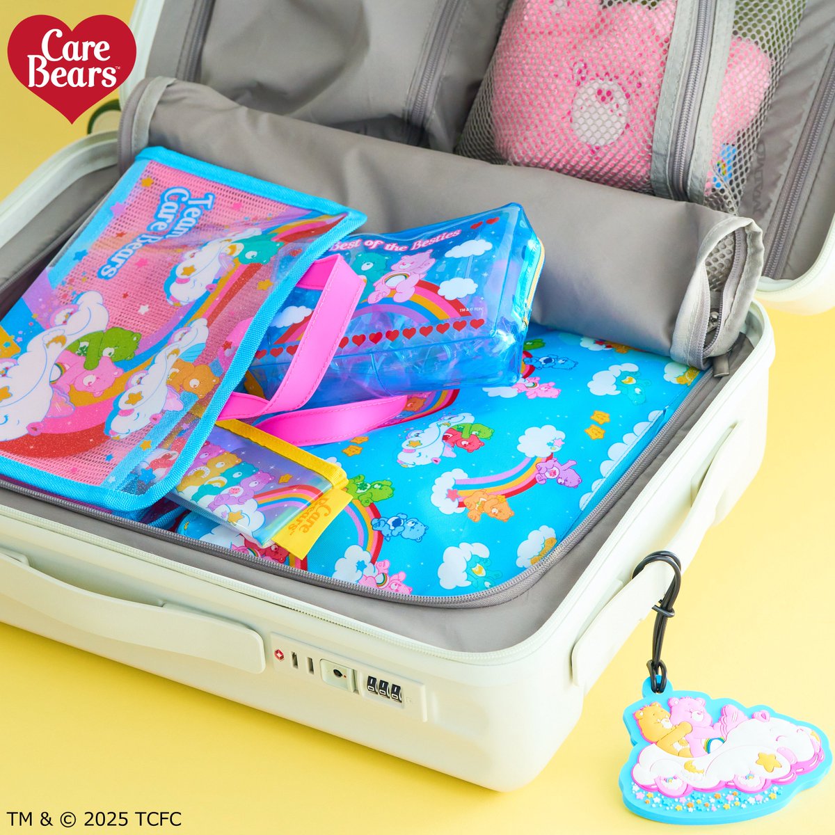 ケアベア™デザインのトラベルグッズが登場！✈🌈⭐️ 旅のおともに