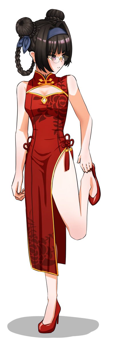 Hiogen1's tweet image. Thanks for commisioning me to draw this Qipao Piper, @LLazav!

#ArtPermit