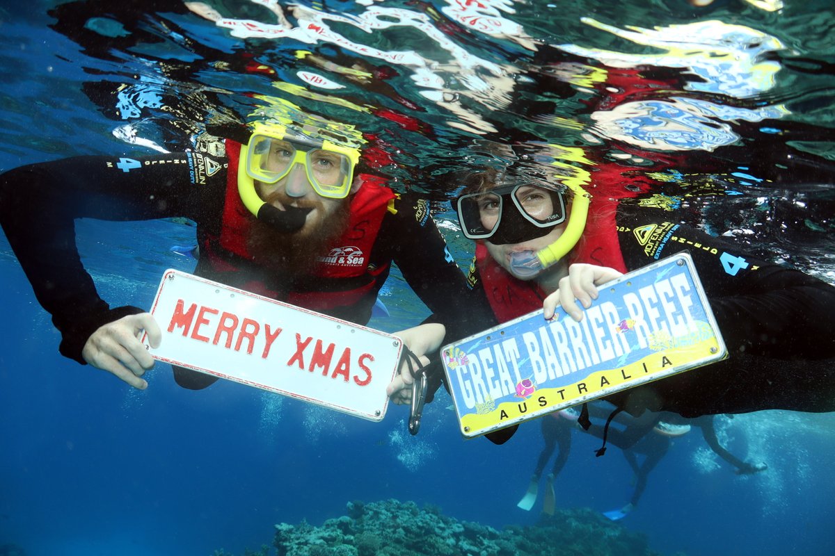 Merry Christmas! Celebrated my 30th birthday with an incredible visit to the Great Barrier Reef