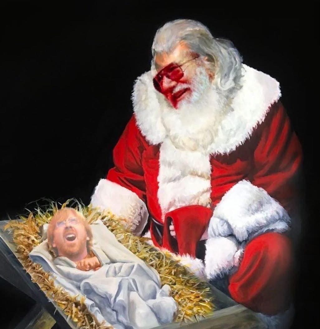 evansinco's tweet image. I just spit out some really nice whiskey lol😂 merry Xmas