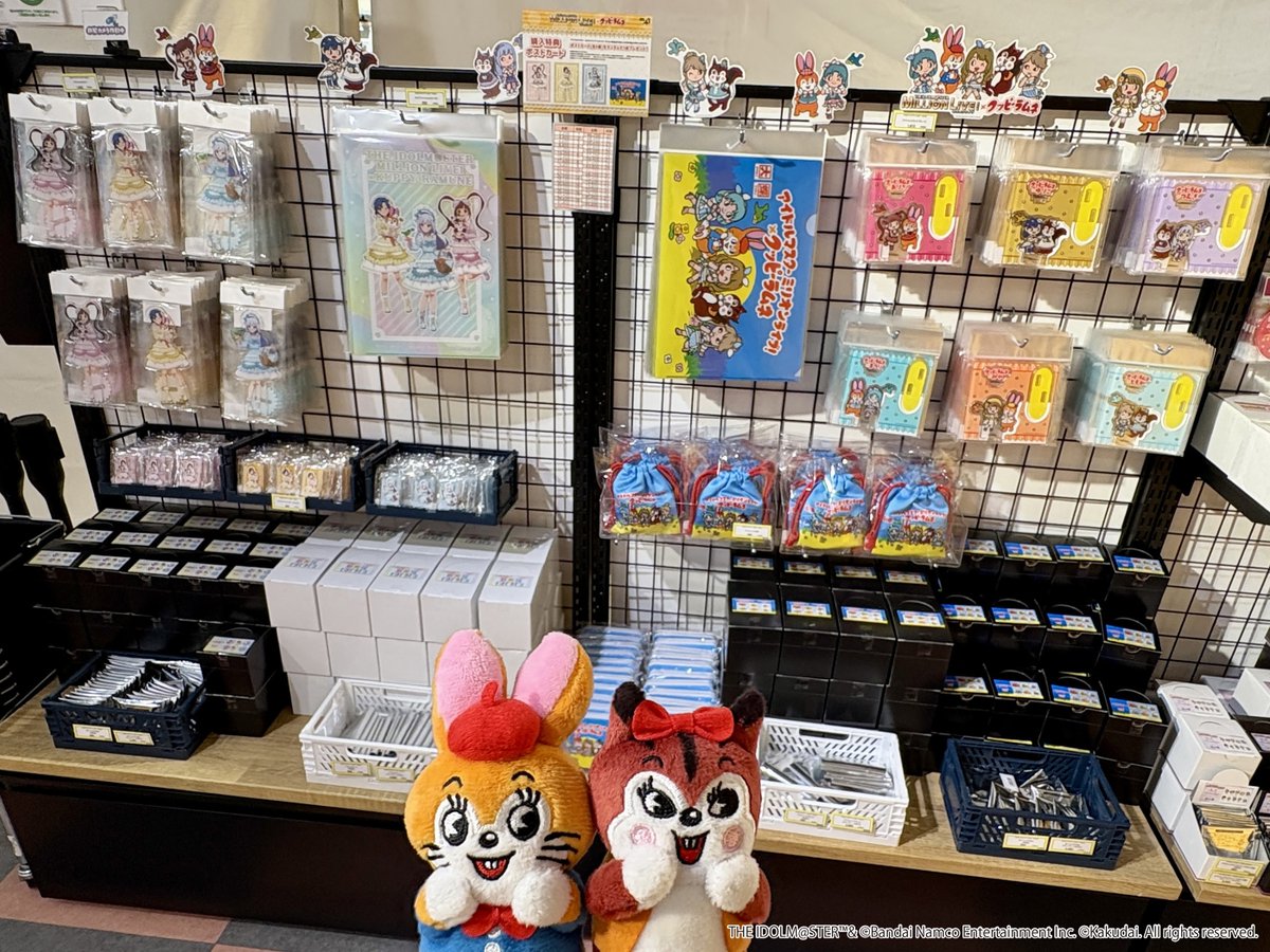 ＼✨ #ミリオンクッピー ✨／

本日から「アイドルマスター ミリオンライブ！」との
コラボPOP-UP STOREがオープン🦋
1/7まで、池袋P′PARCO様にて開催します🎶

#ミリオンライブ