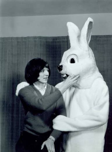 SickosCommittee's tweet image. It may not be cursed, but damn, South Dakota State’s old mascot has some real Easter Bunny vibes.