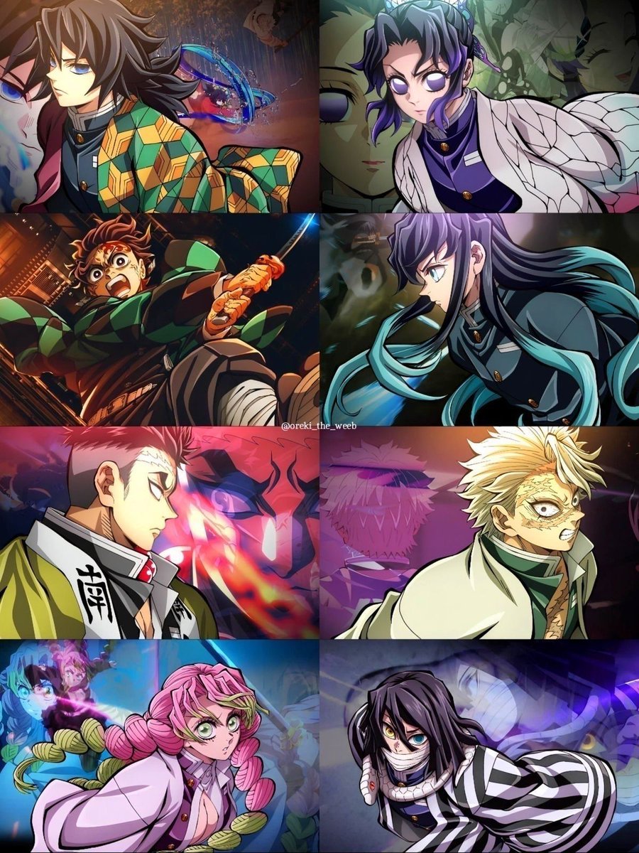 DemonSlayerDP's tweet image. HASHIRA