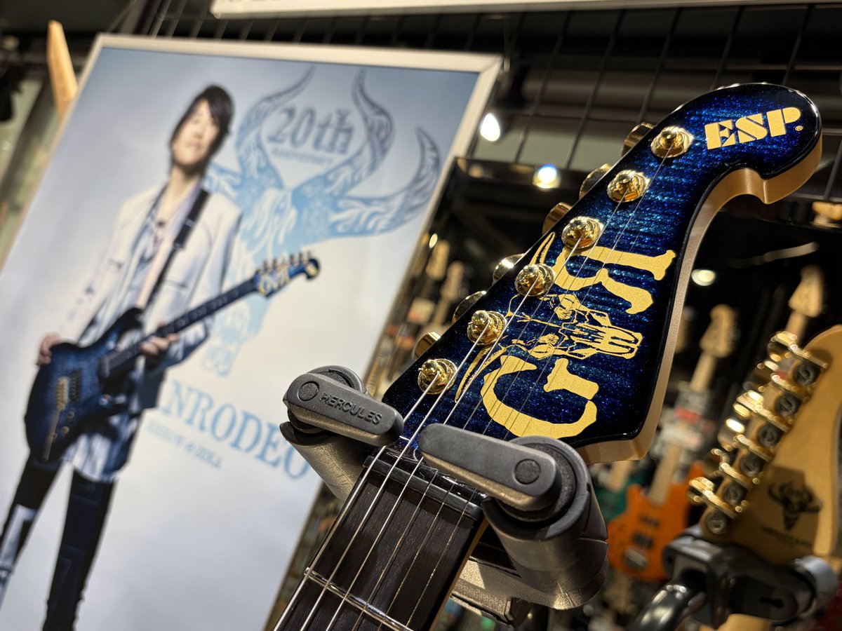 ESP製　カスタムオーダーST 80後期〜90年頃製(?) ≪「ESP RODEOholic -RODEO DOUBLE DECADES- 」本人実機展示ツアー