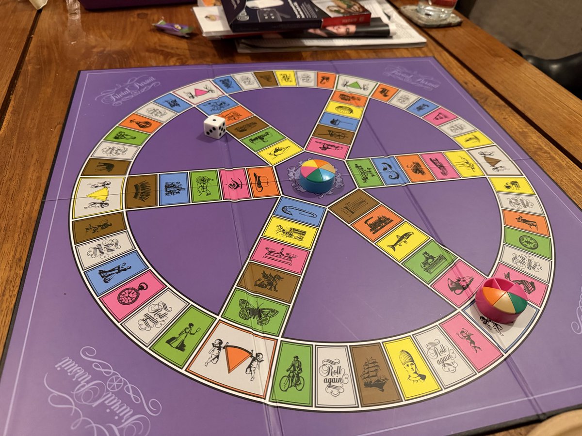 JerreLieb's tweet photo. After a year absence, the men have returned triumphantly in the annual #trivialpursuit, the men outwitted an outlasted the women thanks to Seabiscuit, that magnificent horse and cracker. https://t.co/o3gNCvzd9d