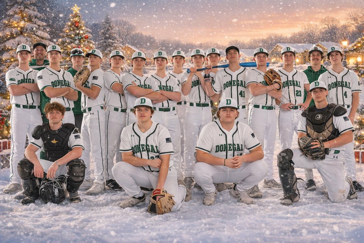 DonegalBaseball's tweet image. From the Donegal Baseball Family we wish everyone a very Merry Christmas 🎄