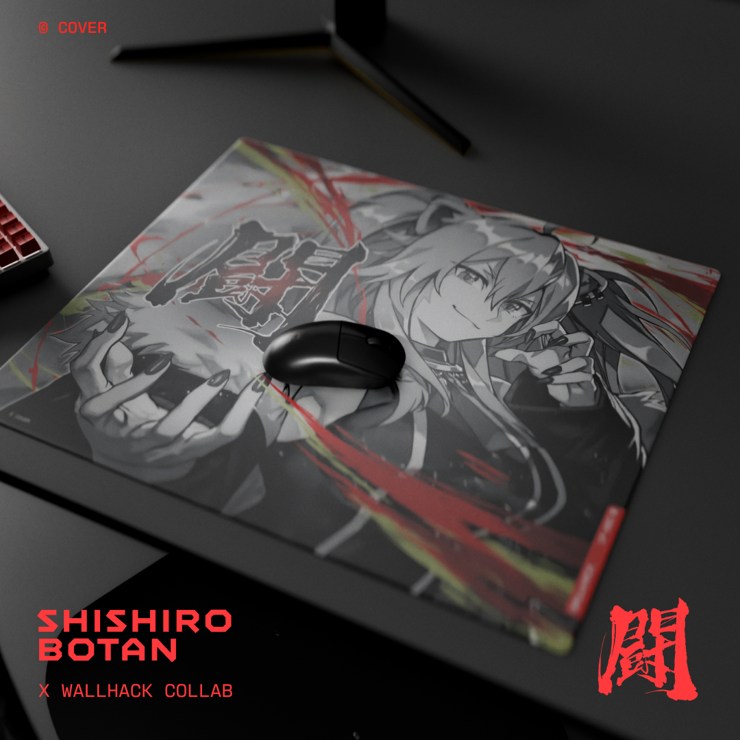 WALLHACKさんとの「コラボガラスマウスパッド」の注文受付は、⏰本日
