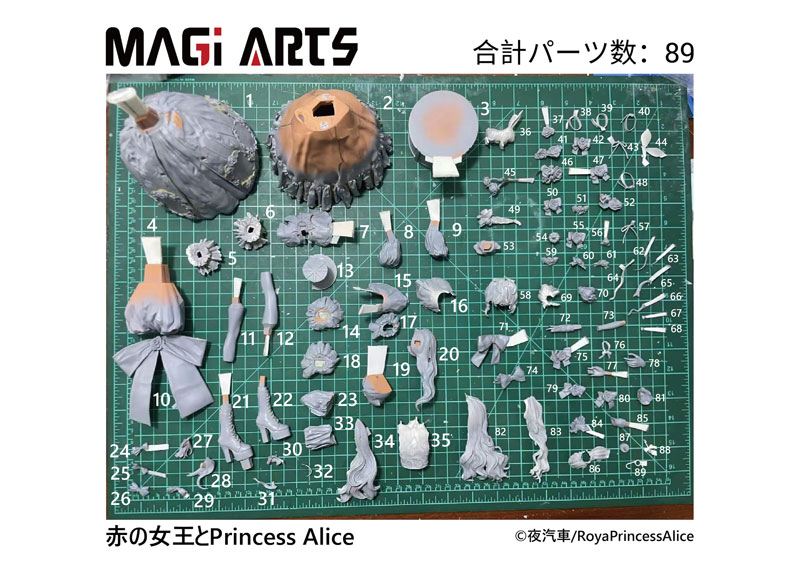 💕Exclusively at AmiAmi!💕 (Pre-orders open)
"Red Queen and Princess Alice" 1/6 Unpainted Garage Kit (MAGI ARTS)
Order from👉amiami.com/eng/detail?gco…
