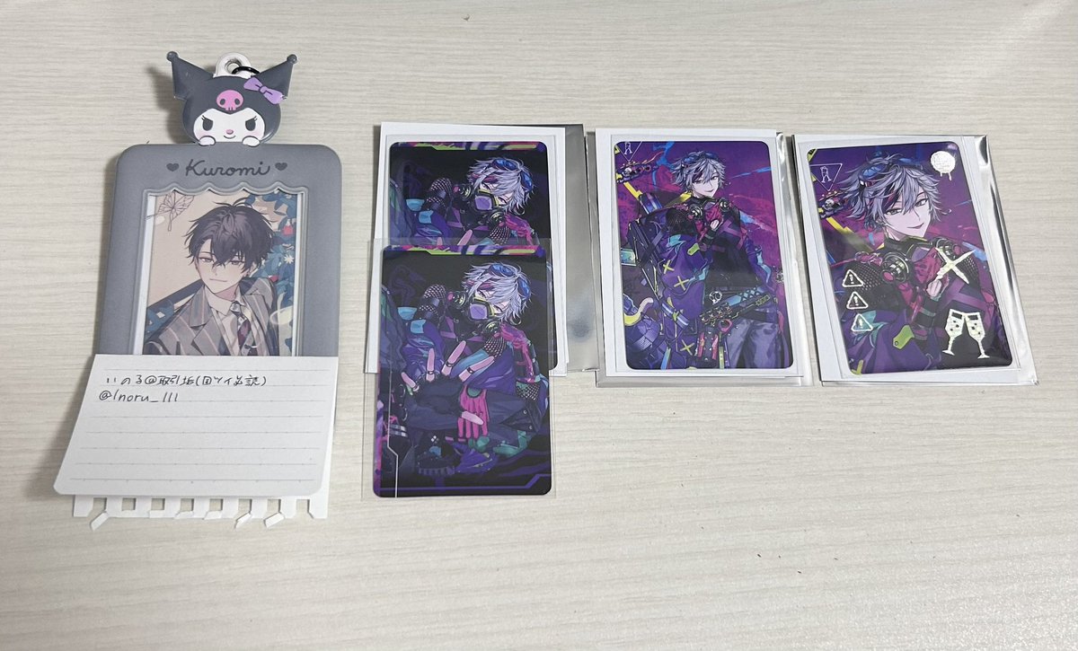 Inoru_lll's tweet photo. 【交換】にじさんじ NIJISANJI Stun Mode Type：Fuwa＆Saegusa フォト風カード フォトカ チェキ  スタンモード 

譲:1枚目🥂✨

求:2枚目🌶（💖>👍）

1つからの交換可能 郵送のみ

🥂✨N2枚と🌶Rでも交換可能だと有難いです。

検索からお気軽にお声がけください🙇‍♀️ https://t.co/g7jQgjCotR