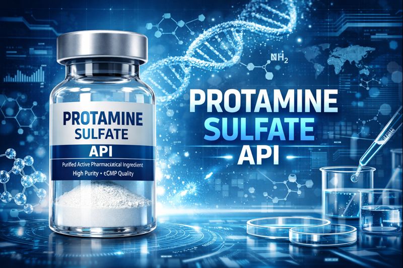 ScrianenAPI's tweet photo. protamine sulfate is a highly basic, arginine-rich peptide/protein used as an active pharmaceutical ingredient (API), primarily to neutralize the anticoagulant effects of heparin. The API consists of a mixture of basic peptides derived from fish sperm — traditionally salmon milt https://t.co/kn2xm0Bg9e