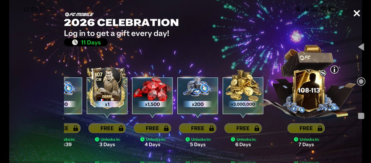 There's a special set of Login Rewards coming your way this New