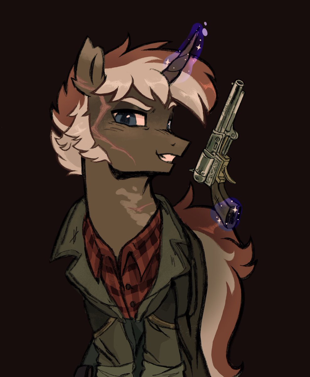 some gift art for my boy

comms will reopen soon for anyone interested in taking a fallout-style slot<3 #falloutequestria