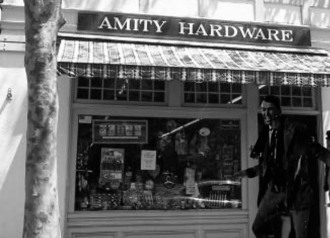 “MERRY CHRISTMAS HARDWARE STORE!”