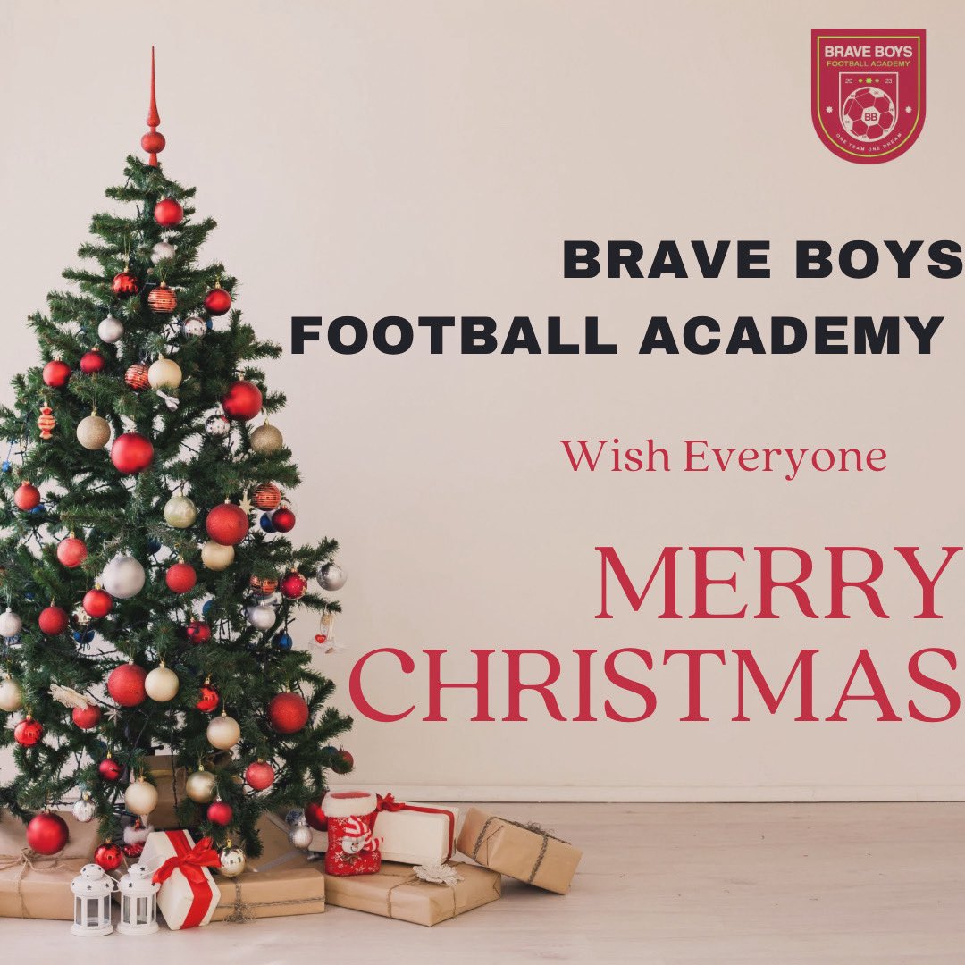 Braveboys_FA's tweet photo. WARM CHRISTMAS WISHES FROM ALL OF US AT
BRAVE BOYS FOOTBALL ACADEMY 🎅🏽⚽ https://t.co/dpDcPiO1al