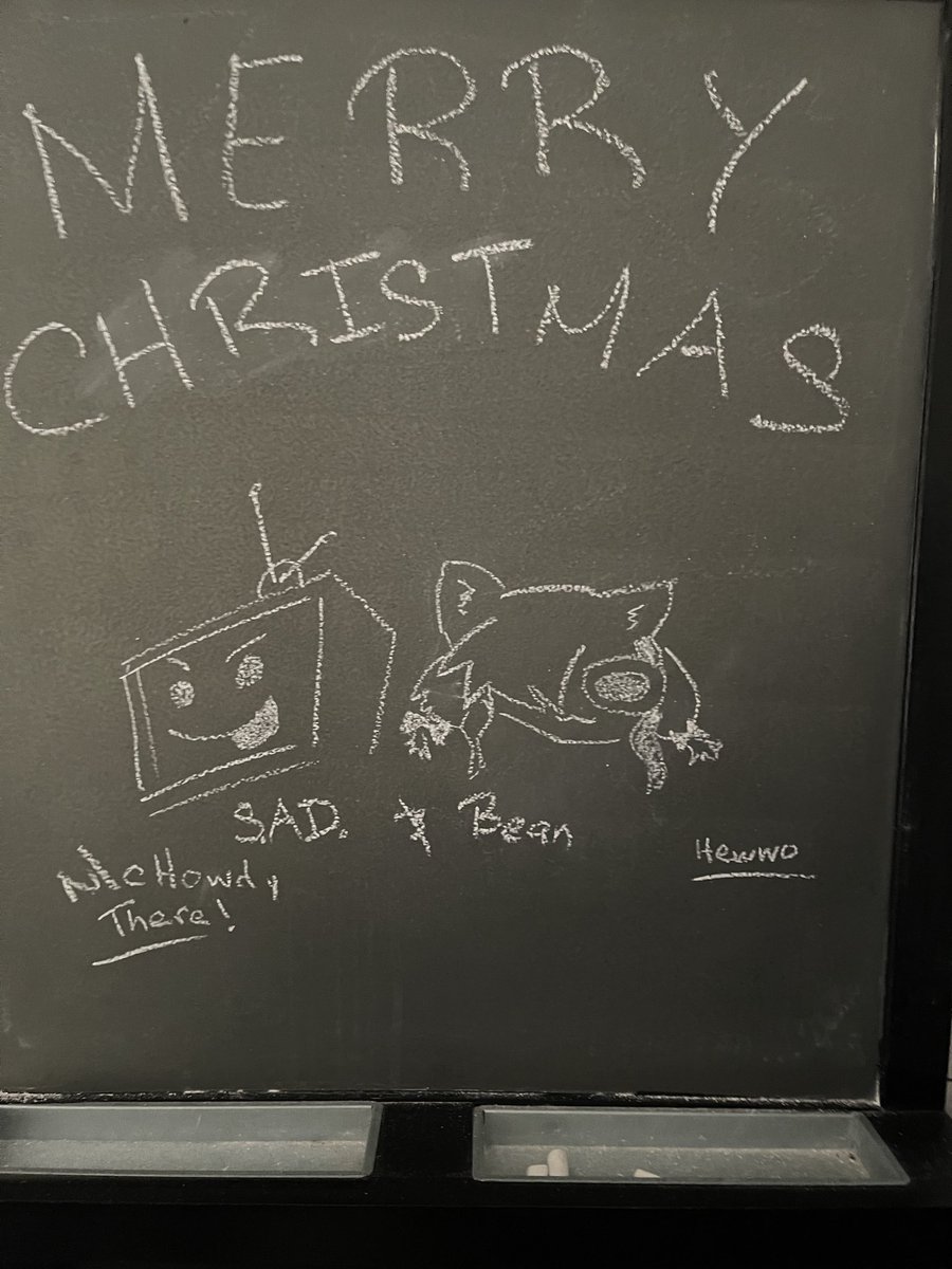 From Bean &amp; I, Merry Christmas everyone!!

I hope your nights are cozy and your days lovely. 
We’ll be back in the new year for more shenanigans and chill times!!