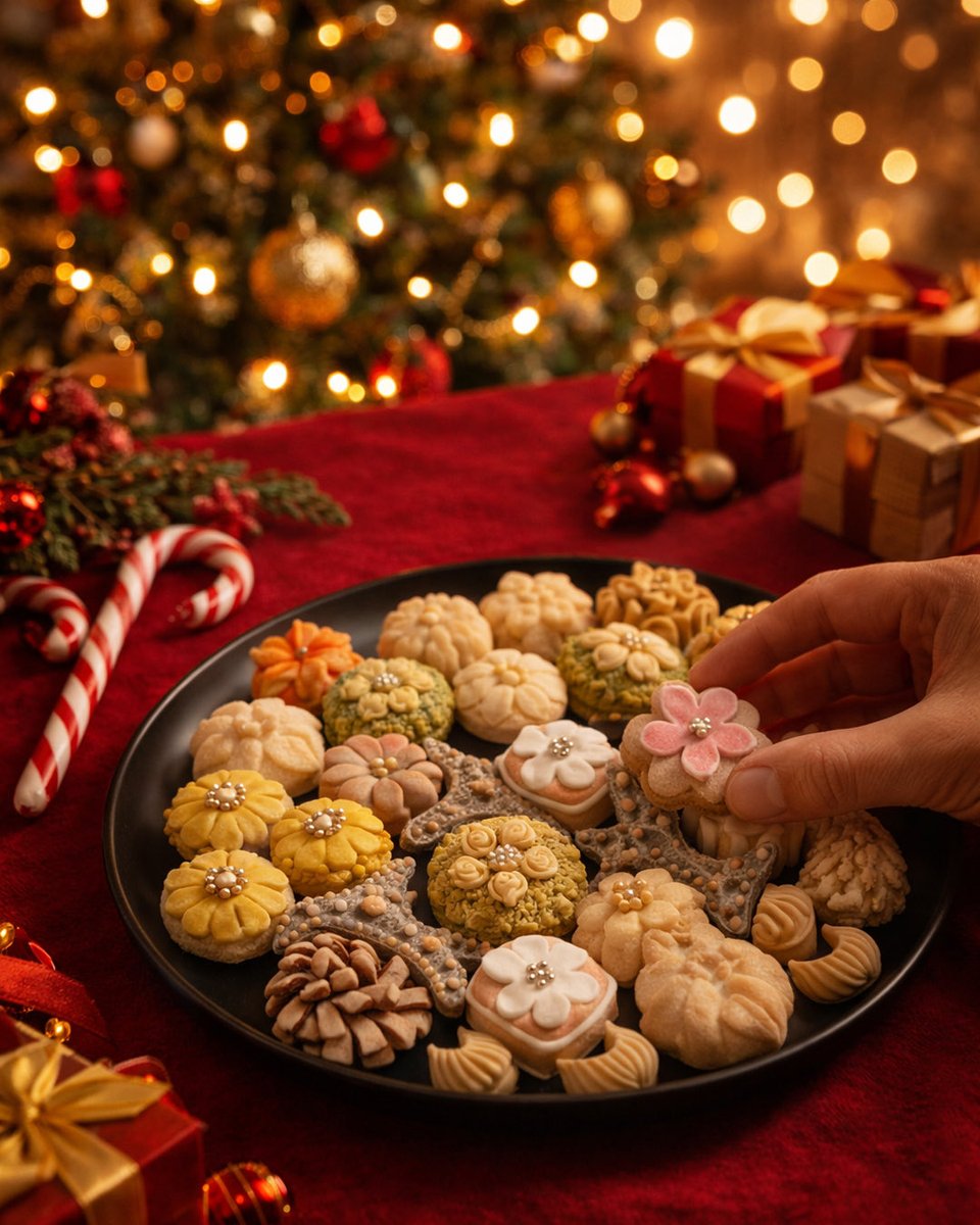Jalila_Jordan's tweet photo. The @Jalila_Jordan family wishes you and your family a merry Christmas! 

#MerryChristmas #christmasgifts #onlinesweets #arabsweets #marzipansweets #Marzipancake #Marzipanassortments https://t.co/IttPq0qZGE