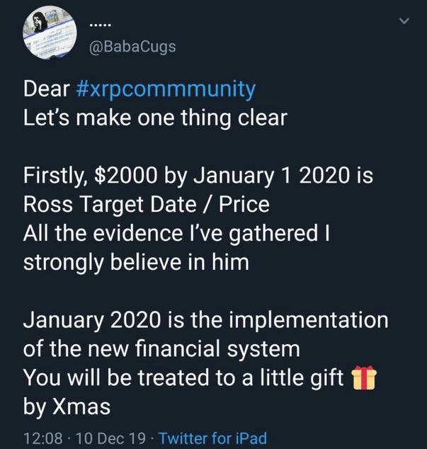 e____g____o's tweet photo. 12/8 👉12/26 Little gift Xmas
#Babaknows $XRP $XRPL #XRPCommunity https://t.co/1qzdMX8d0W