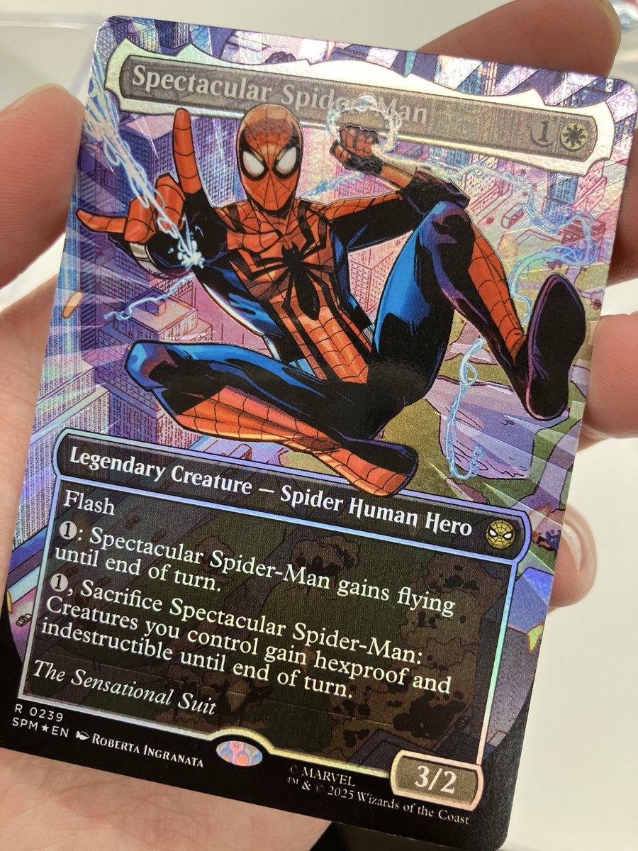 MTGスパイダーマン ついに念願のカードをGETしました