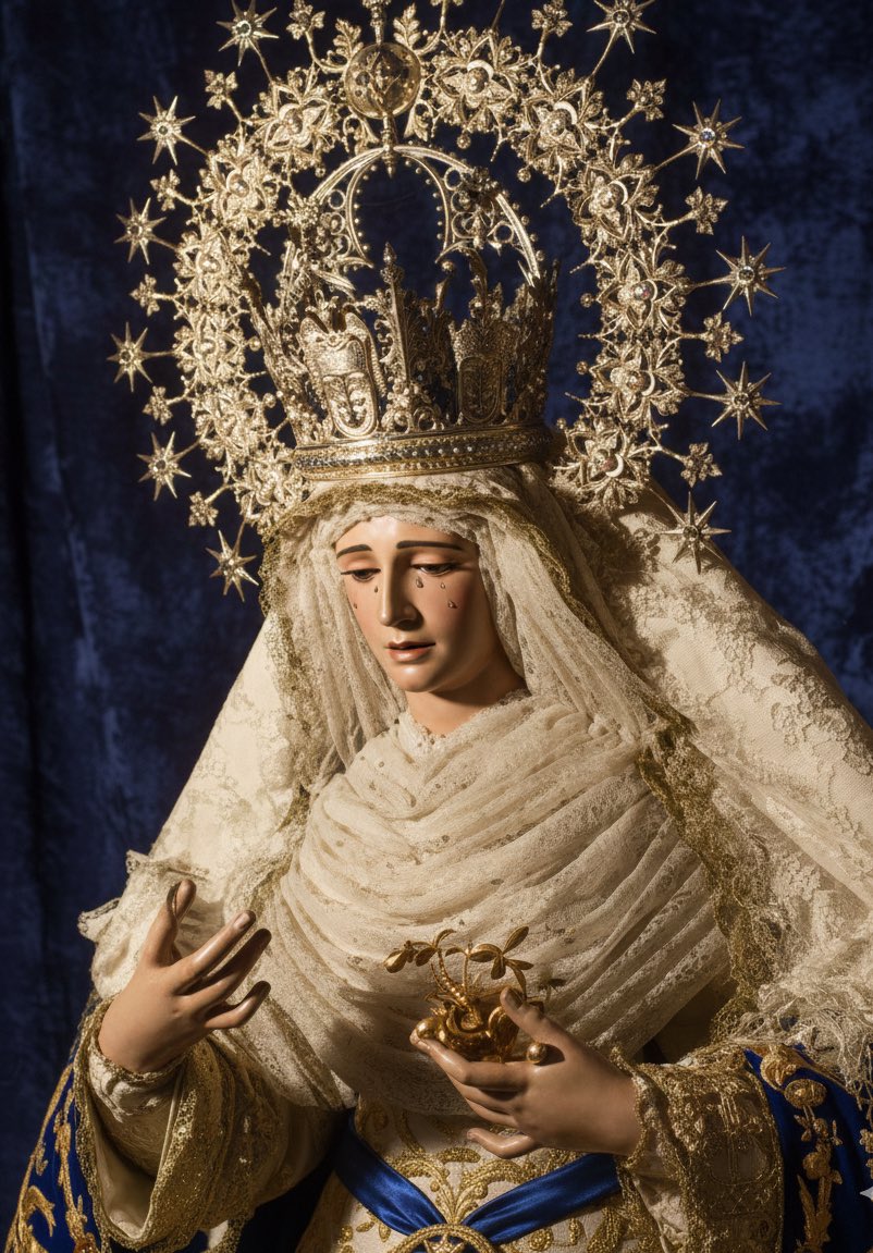 El orgullo del porvenir , mi virgen de la paz .
