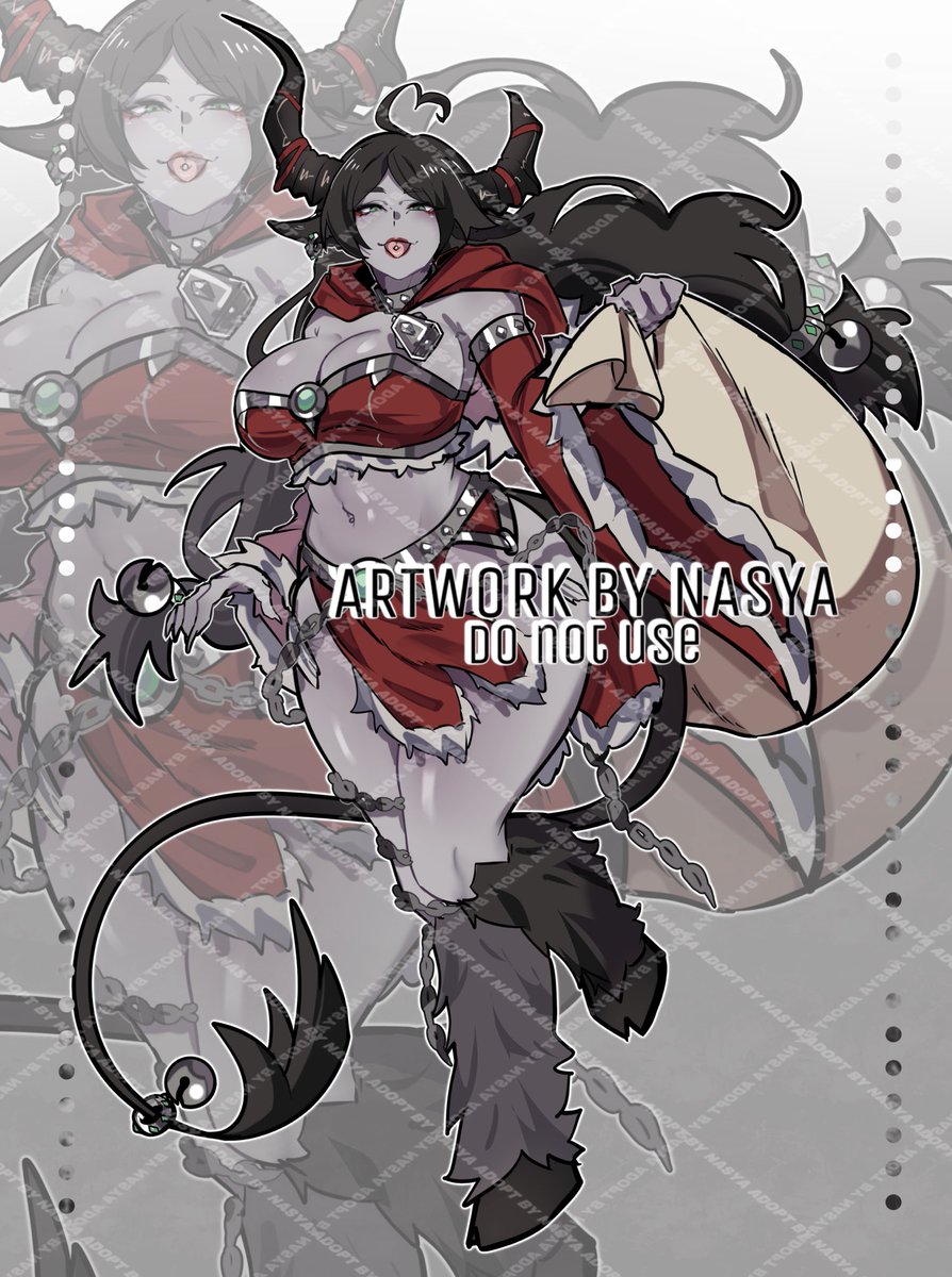 Special holiday 😈KRAMPUS😈 adopt on ych!

MERRY CHRISTMAS DARLINGS!🎄💗

Details below!⬇️
#adoptable