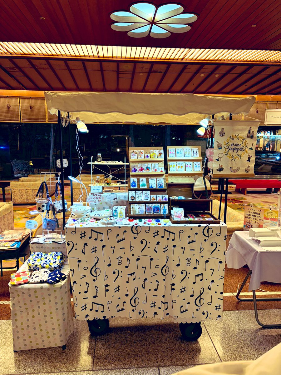 わ、わ、わ…Σ(ﾟдﾟ；)
今日からですーm(_ _)m
昨日準備してきましたー(>ㅿ<;;)
今日は夕方に行きますーm(_ _)m

 #啄木亭
 #啄木亭ハンドメイドcollection 
 #啄木亭イベント