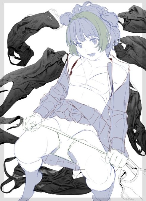 【冬コミでの販売物のお知らせ】
過去に告知した新キャラの新刊が間に合わないため

天野アユちゃんのオンデマンド本(もしくはコピー誌)『制服にする?スク水にする?(ラフ絵)』制服メインの全ページモノクロ成人向け20ページ漫画を作ってます。 