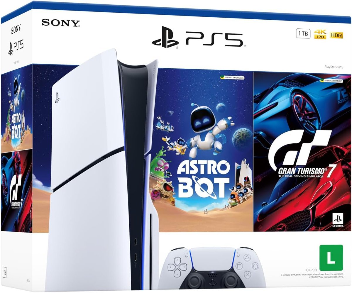 ATACYT's tweet image. PlayStation 5 Slim Disk - Pacote ASTRO BOT e Gran Turismo 7
R$3.310,
amzn.to/4qiU8l4

#PlayStation #PS5 #Natal #FelizNatal
