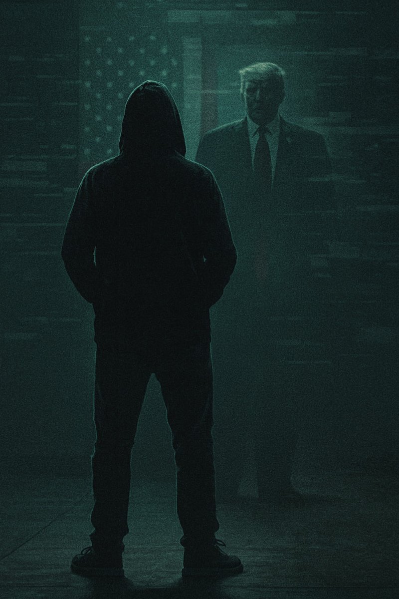 Mr_Q_Q17's tweet image. Guess who just arrived to visit Trump.