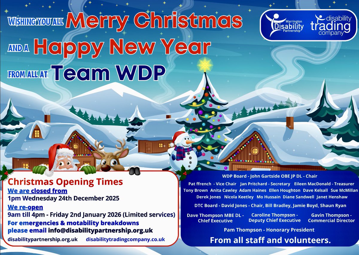 Dave Thompson MBE DL tweet media