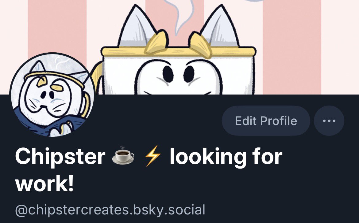 Chipster ☕️ ⚡️chipstercreates at that other place tweet media