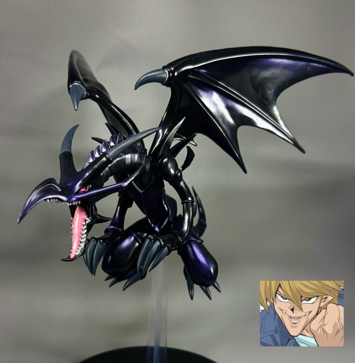 遊戯王カードゲーム Equal Arts 真紅眼の黒竜 フィギュア レッドアイズ