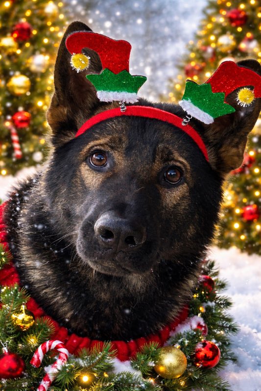 MarysvilleWAPD's tweet photo. Merry Christmas from the Marysville Police Department K-9 Unit https://t.co/WUkq3B3wYu
