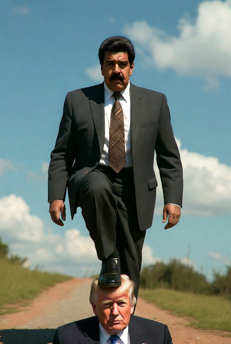 SonPolemicas's tweet image. Trump no puede con Maduro, ni con el 50% de su Armada en el Caribe, pudo "asustar" al Presidente de Venezuela...Ya está reculando, saldrá derrotado.