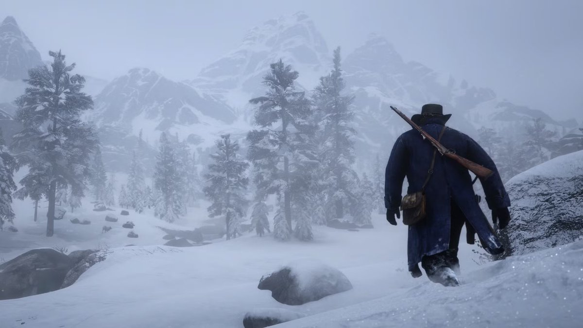 Arron_TK's tweet image. I love snowy areas in video games.