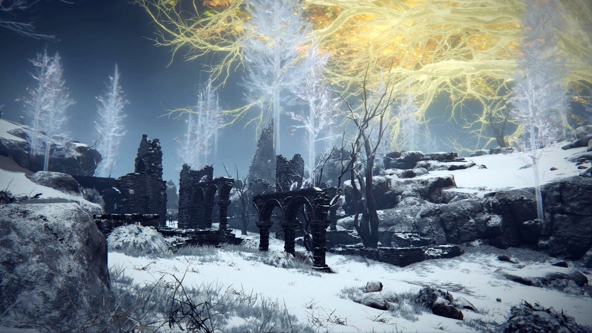 Arron_TK's tweet image. I love snowy areas in video games.