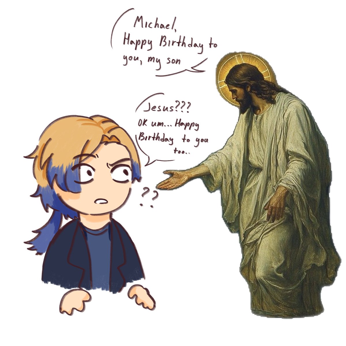 oh and I forgot to draw this yesterday #bllktwt