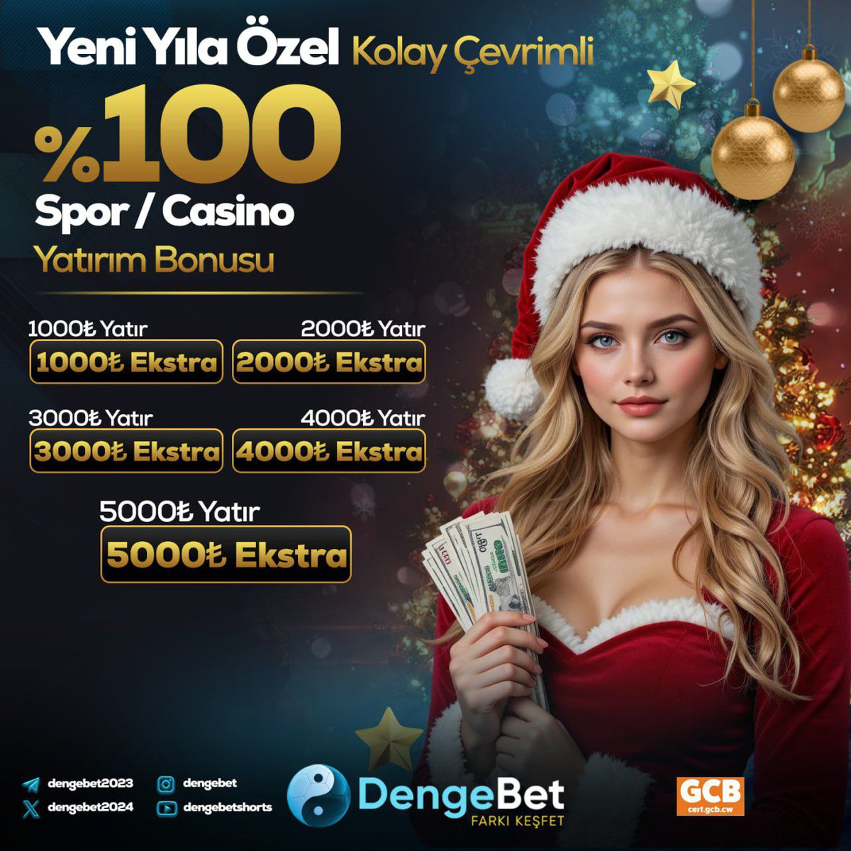 YENI YILA ÖZEL BONUS

️1.000₺ yatır→1.000₺ ekstra
2.000₺ yatır→2.000₺ ekstra
3.000₺ yatır→3.000₺ ekstra
4.000₺ yatır→4.000₺ ekstra
5.000₺ yatır→5.000₺ ekstra

Yatırımınızın Ardından Canlı Desteğe Bağlanarak Bonusunuzu Talep Edebilirsiniz.

denge.link/sosyal