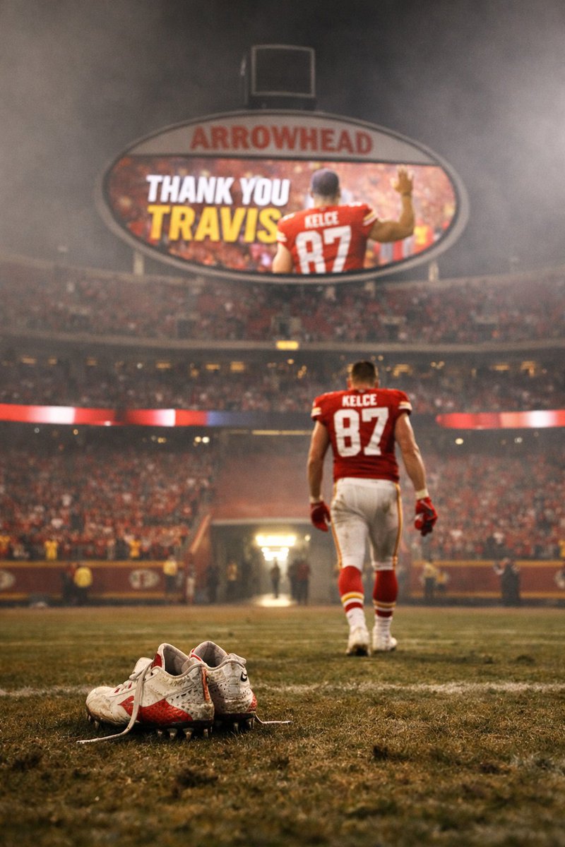 If this was truly it, then thank you #TravisKelce for a lifetime of memories. Three Super Bowls. A culture transformed. A city that learned how to believe again.