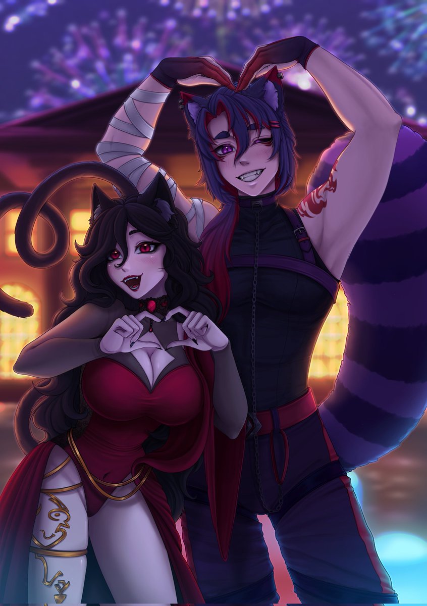 I can now reveal the artwork i got to cook up for <a href="/Jodaiku/">💜Jodaiku💜 GERVtuber</a> and <a href="/JunaFurkuro/">Juna Furkuro</a> a while back for the giveaway!