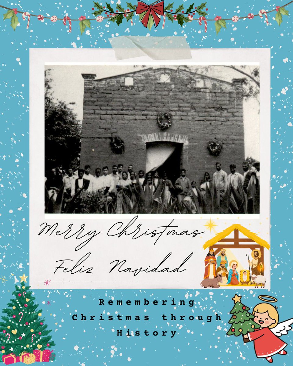 Feliz Navidad! Merry Christmas! This is a photo of the Chapel in San Gabriel Ometoxtla, Puebla decorated for Christmas in 1931. 
#museumofmormonmexicanhistory  #mormon  #Christmas  #navidad #mexico #méxico #Puebla  #sangabrielometoxtla #christmasdecorations #MerryChristmas