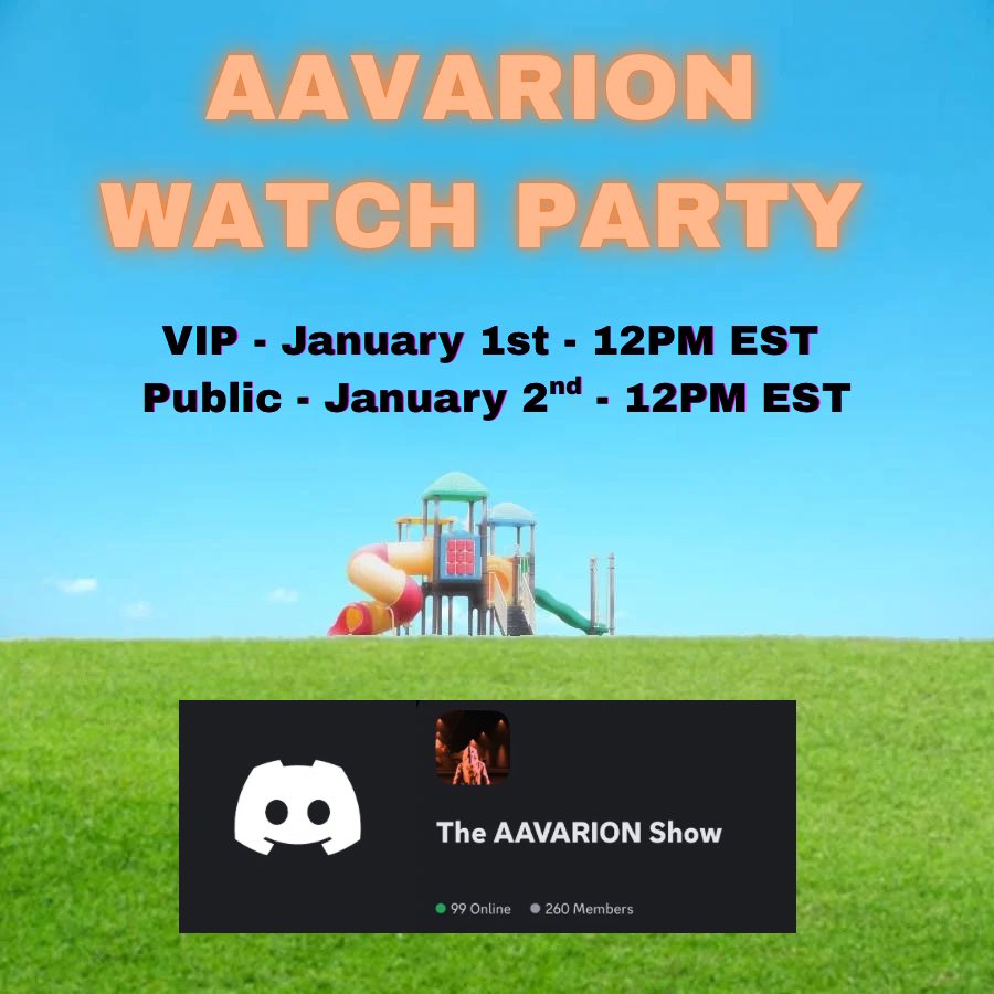 AAVARION's tweet image. We’re debuting our big Re-Launch trailer for our Analog Horror series in our discord! 

Be sure to join us January 2nd and witness what we’ve been working on for the last 3 months!