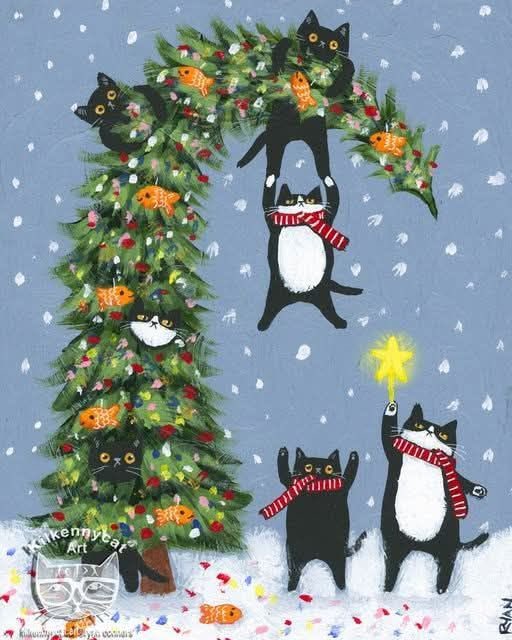 Joyeux Noël à tous les abonnés de ma TL.
Artiste : Ryan Conners